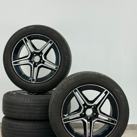 Original AMG GLC Kompletträder (schwarz) 19 Zoll mit gute Sommerreifen MO-Kennung | Teilenummer: A2534015300