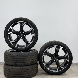 Original Cupra Formentor complete wheels with good summer tires, part number: 5FF601025E