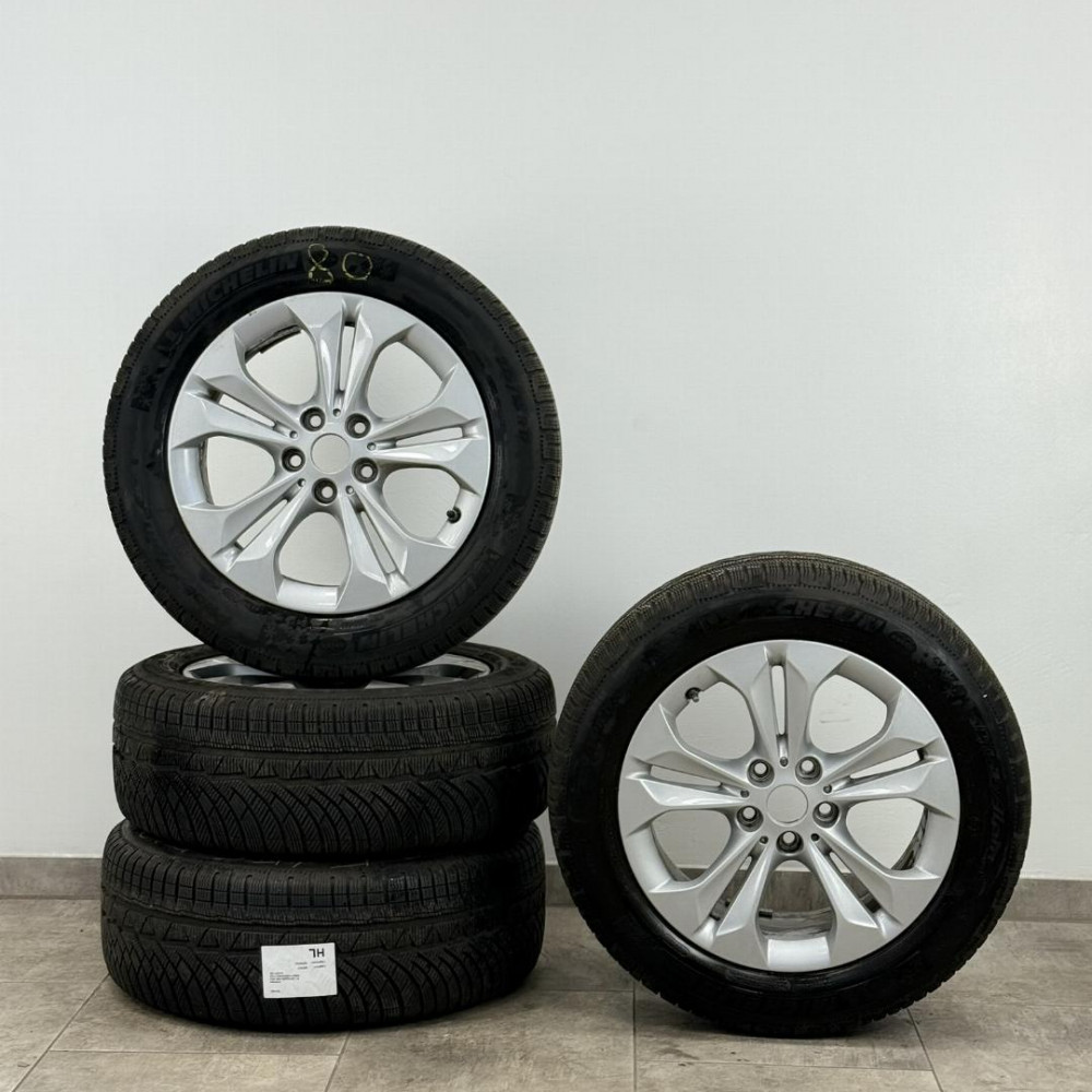 Original BMW X1/X2 F48/F39 complete wheels with winter tires, part number: 6856065