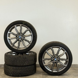 Originale BMW X1, X2, 1er, 2er - F48, F39, F40, F44 Kompletträder Winterreifen, Teilenummer: 6877550