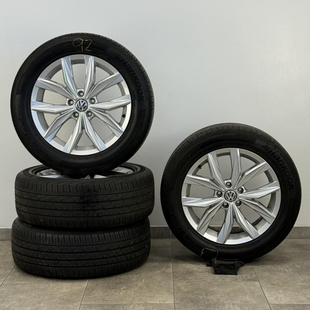 Originale VW Tiguan Kompletträder mit Sommerreifen, Teilenummer: 5NA601025