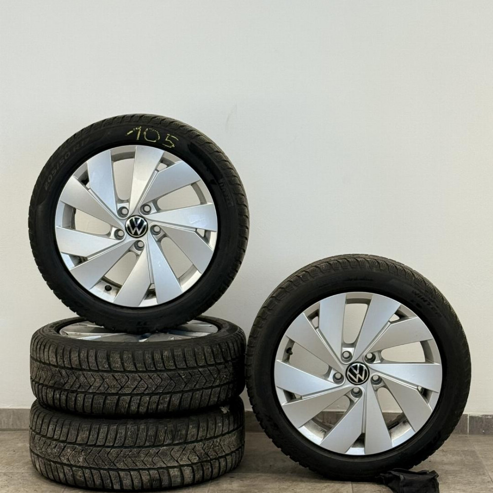 Originale VW Golf 8 Kompletträder mit Sommerreifen, Teilenummer: 5H0601025B